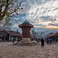 sarajevo old town - Ibrik fountain