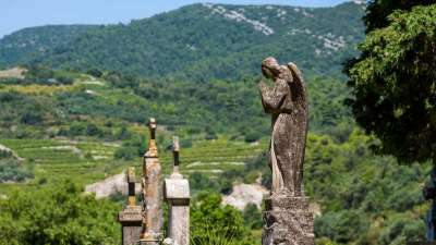 Peljesac peninsula landscape