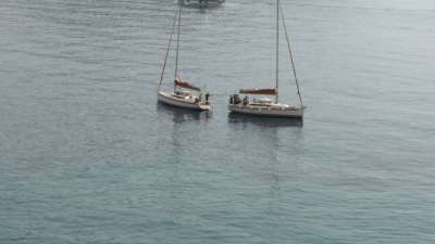 Sea view from balcony